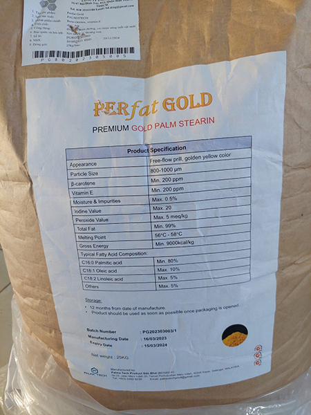 Bột béo cho gia súc, gia cầm - Perfatgold 500 - Nguyên Liệu Sản Xuất Thức Ăn Chăn Nuôi - Công Ty TNHH Venamti
